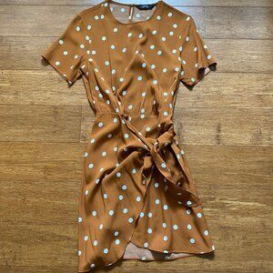 Polka Dot Wrap Dress